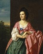 John Singleton Copley Mrs. Sylvester Gardiner, nee Abigail Pickman, formerly Mrs. William Eppes oil painting